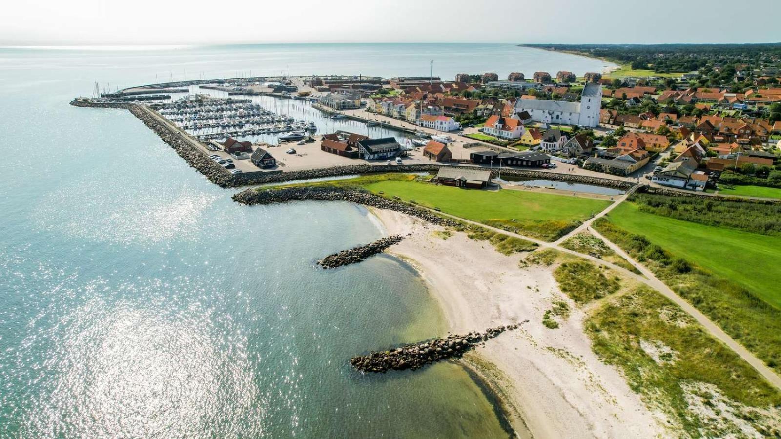 Svalereden Strand Camping Cottages Sæby Kültér fotó