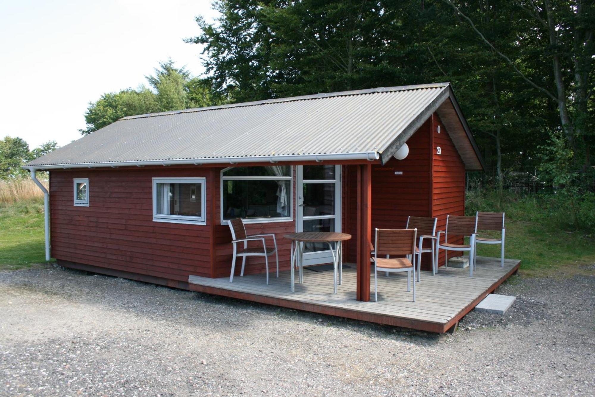 Svalereden Camping Cottages Sæby Kültér fotó