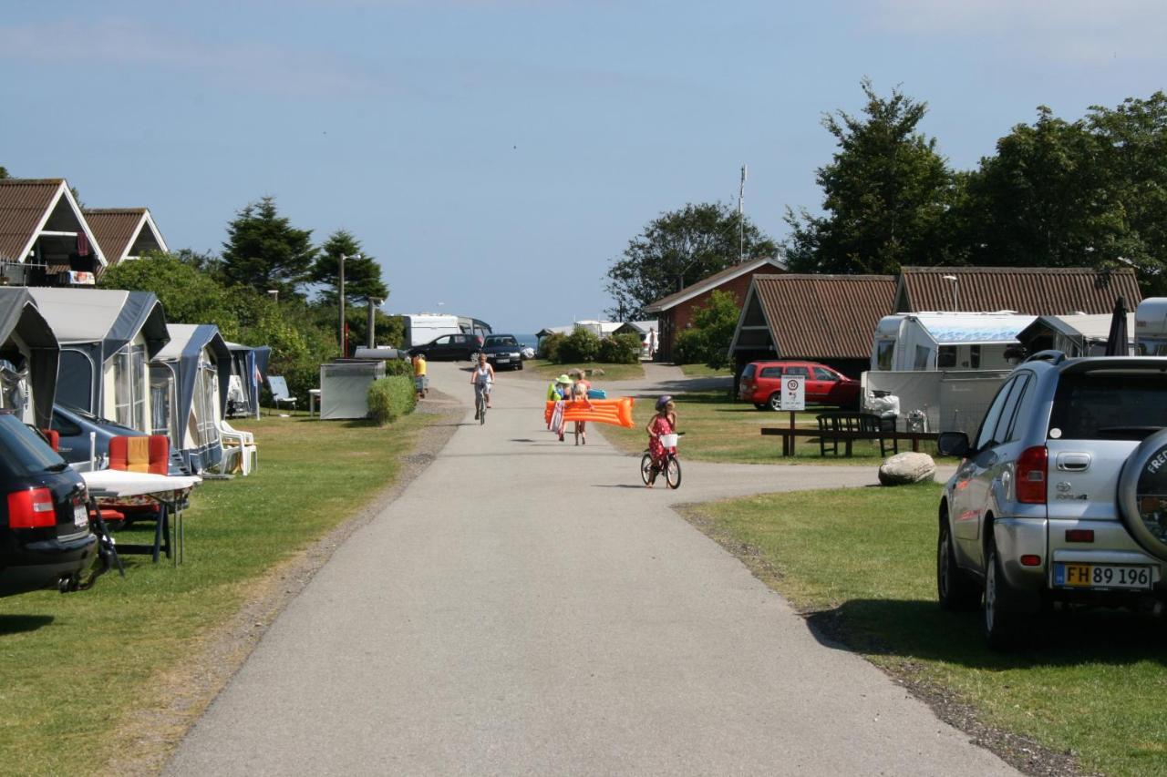 Svalereden Camping Cottages Sæby Kültér fotó